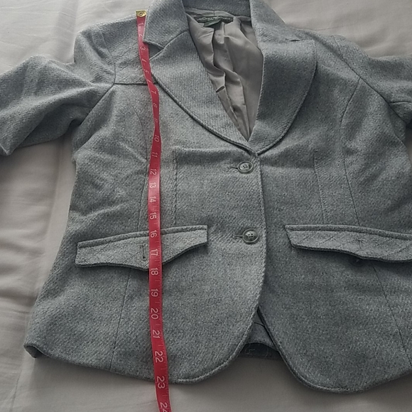 Eddie  Bauer wool blazer  Petite 6 - Picture 11 of 12